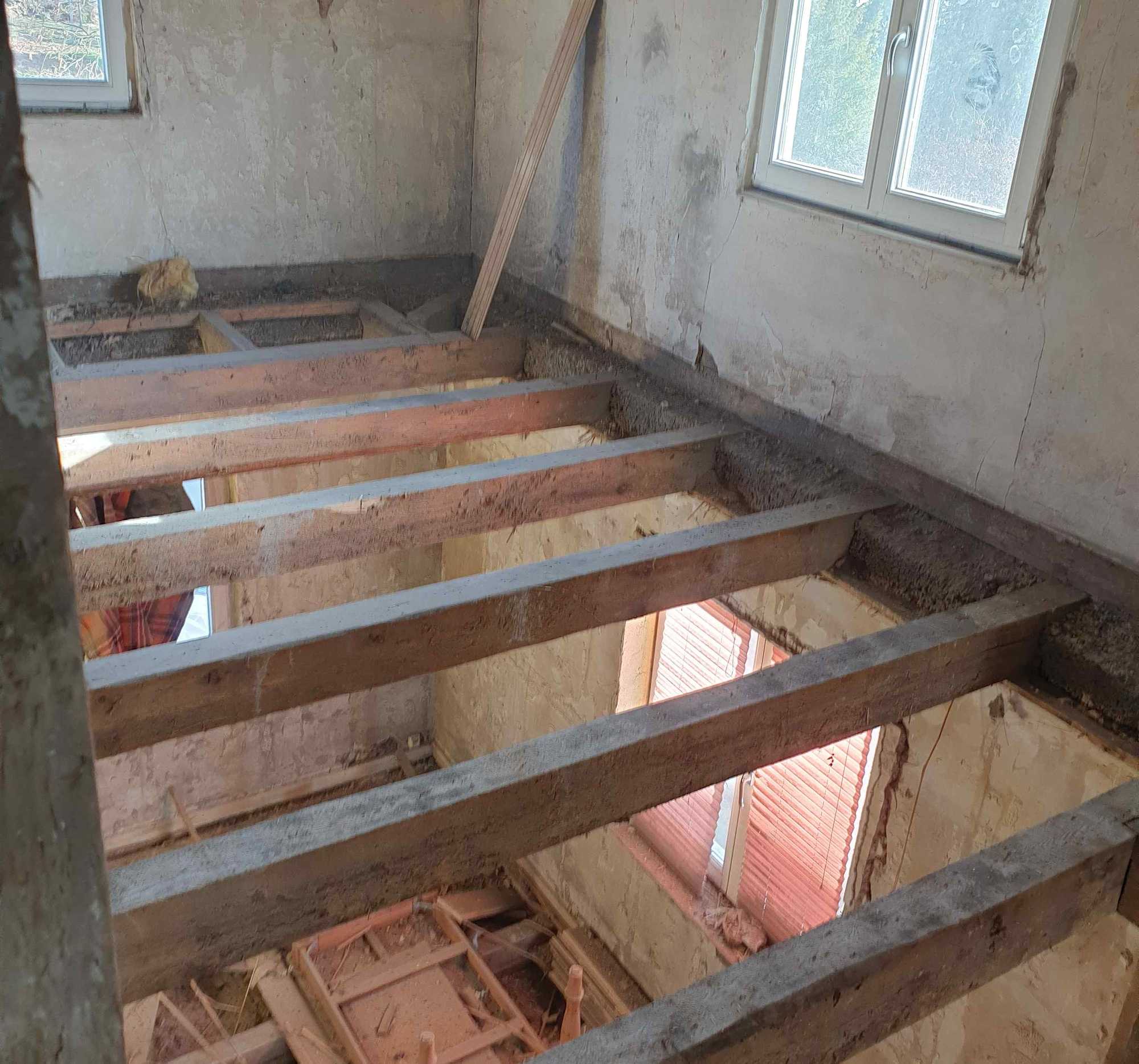 Kernsanierung unseres Hauses